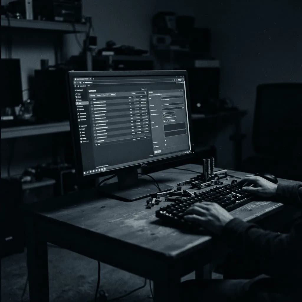 Две схемы устройства сайта рядом: готовая платформа и собственная разработка